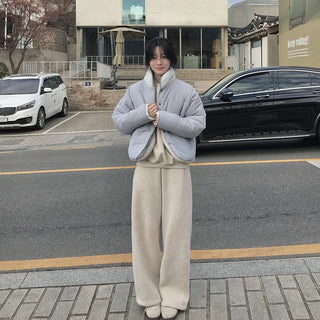 Fleece-lined 2-way pants