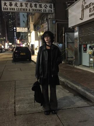 Bootcut elastic waist pants