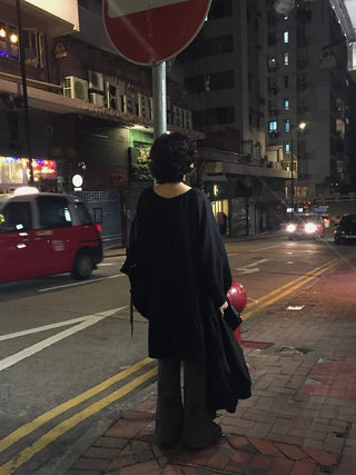 Bootcut elastic waist pants