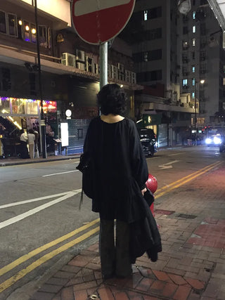 Bootcut elastic waist pants