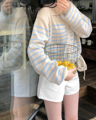 (7 colors) Color Cardigan