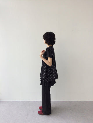 Polka dot blouse