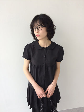 Polka dot blouse
