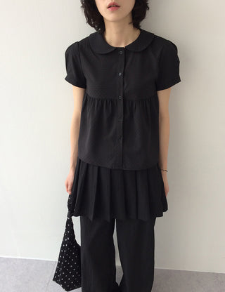 Polka dot blouse