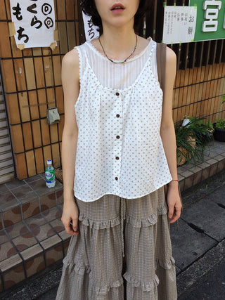 Bustier Layered Sleeveless Set