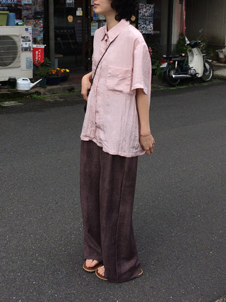 Wrinkle Short-Sleeve Shirt