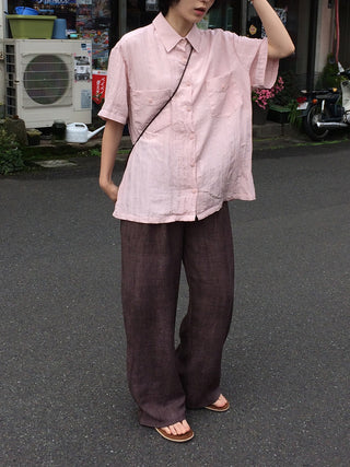 Wrinkle Short-Sleeve Shirt