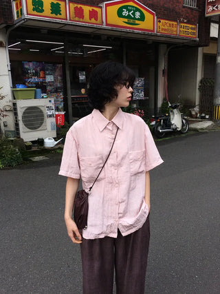 Wrinkle Short-Sleeve Shirt