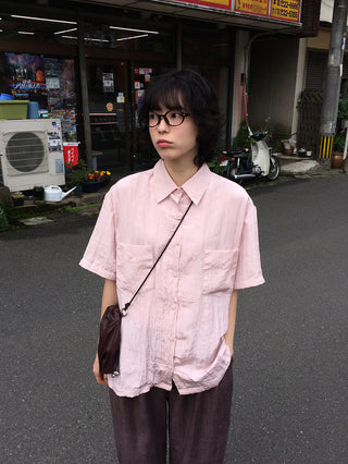 Wrinkle Short-Sleeve Shirt