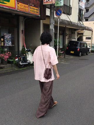Wrinkle Short-Sleeve Shirt
