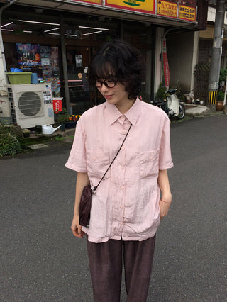 Wrinkle Short-Sleeve Shirt