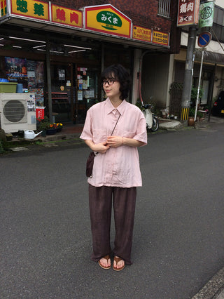 Wrinkle Short-Sleeve Shirt