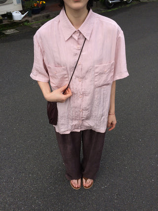 Wrinkle Short-Sleeve Shirt