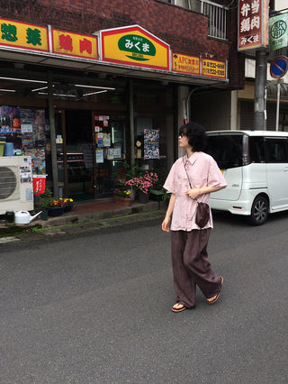 Wrinkle Short-Sleeve Shirt
