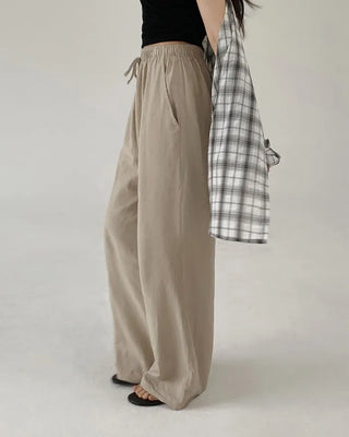 Wood Linen Wide Pants - 6 Colors