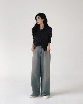 (basic/cropped) Striped shirt - 3 colors