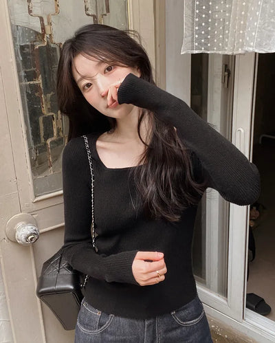 Semi-square knit