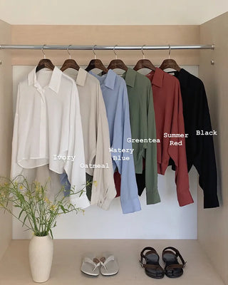 Summer Linen Shirt - 6 Colors
