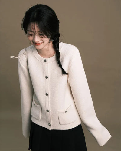 Tweed cardigan
