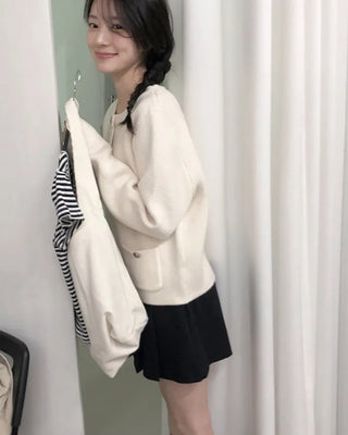 Tweed cardigan