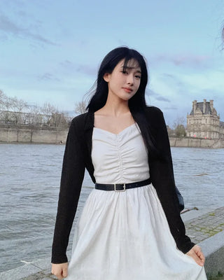 Slim Linen Cardigan - 4 Colors