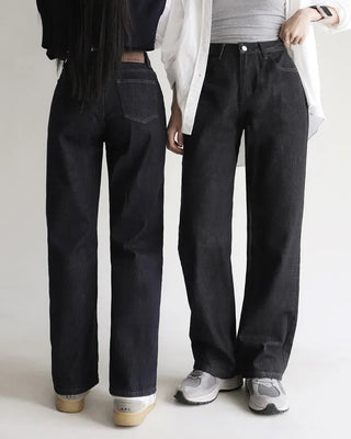 (basic/long) Non-fade-free denim pants