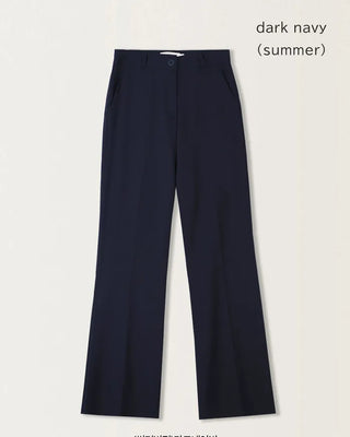 Semi-bootcut slacks
