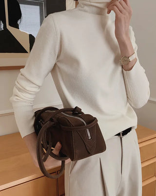 Basic slacks with pleats