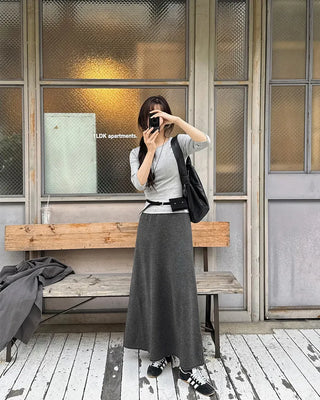 5/8 length clean T-shirt