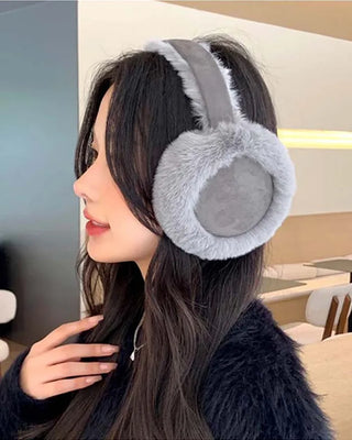 Suede earmuffs/ear warmers