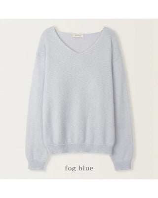 Slim Heart V-Neck Knit