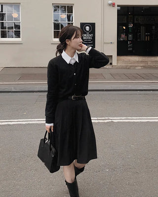 Cashmere Round Cardigan