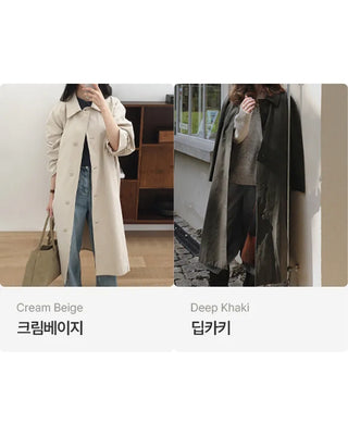Premium Single Trench Coat
