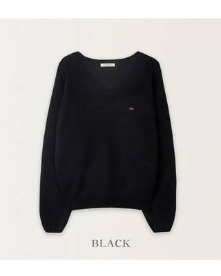 Daily V-neck knit