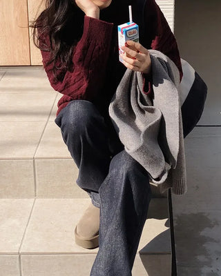 Knitted Scarf - 5 colors