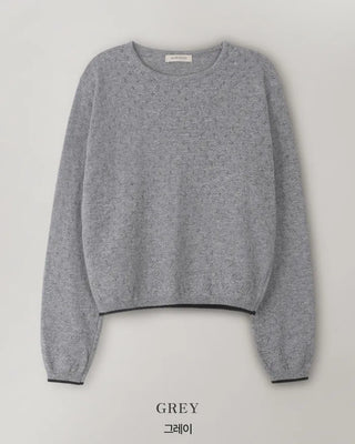 Perforated knit