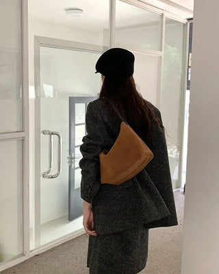 Autumn/Winter Daily Suede Tote Bag