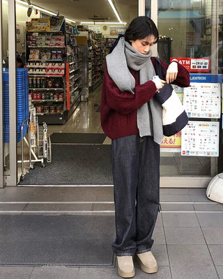 Knitted Scarf - 5 colors
