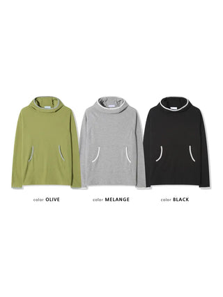 (3 colors) Waffle Hooded Hoodie