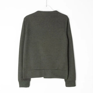 (3 colors) Turtleneck Asymmetrical Cardigan