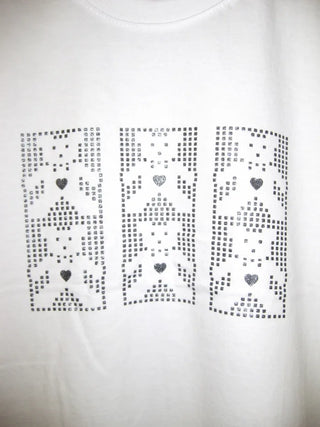 (3 colors) Printed Short-Sleeve T-Shirt