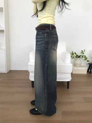 Vintage wide-leg jeans
