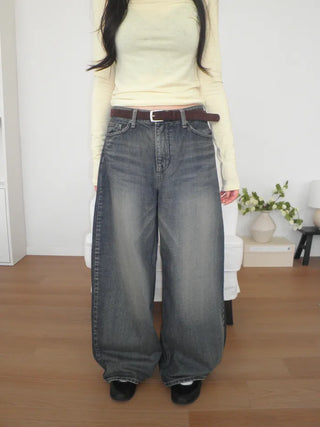 Vintage wide-leg jeans