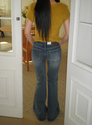 Flared jeans