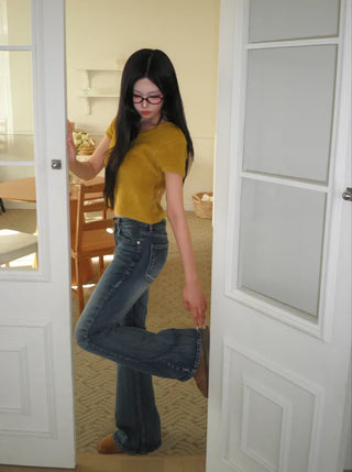 Flared jeans