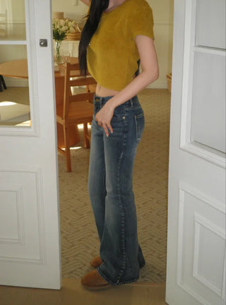 Flared jeans