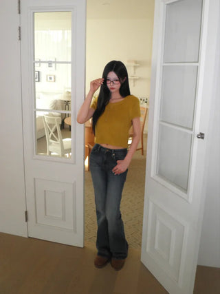 Flared jeans