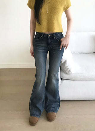 Flared jeans