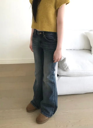 Flared jeans