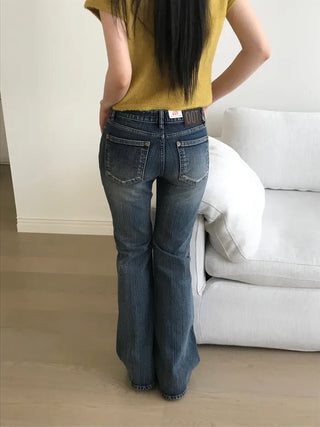 Flared jeans